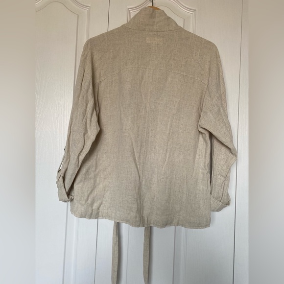 Be cool linen blend sporty jacket size S - Picture 5 of 8